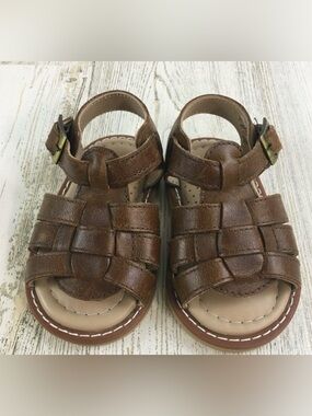 Elephantito Brown Leather Sandals
